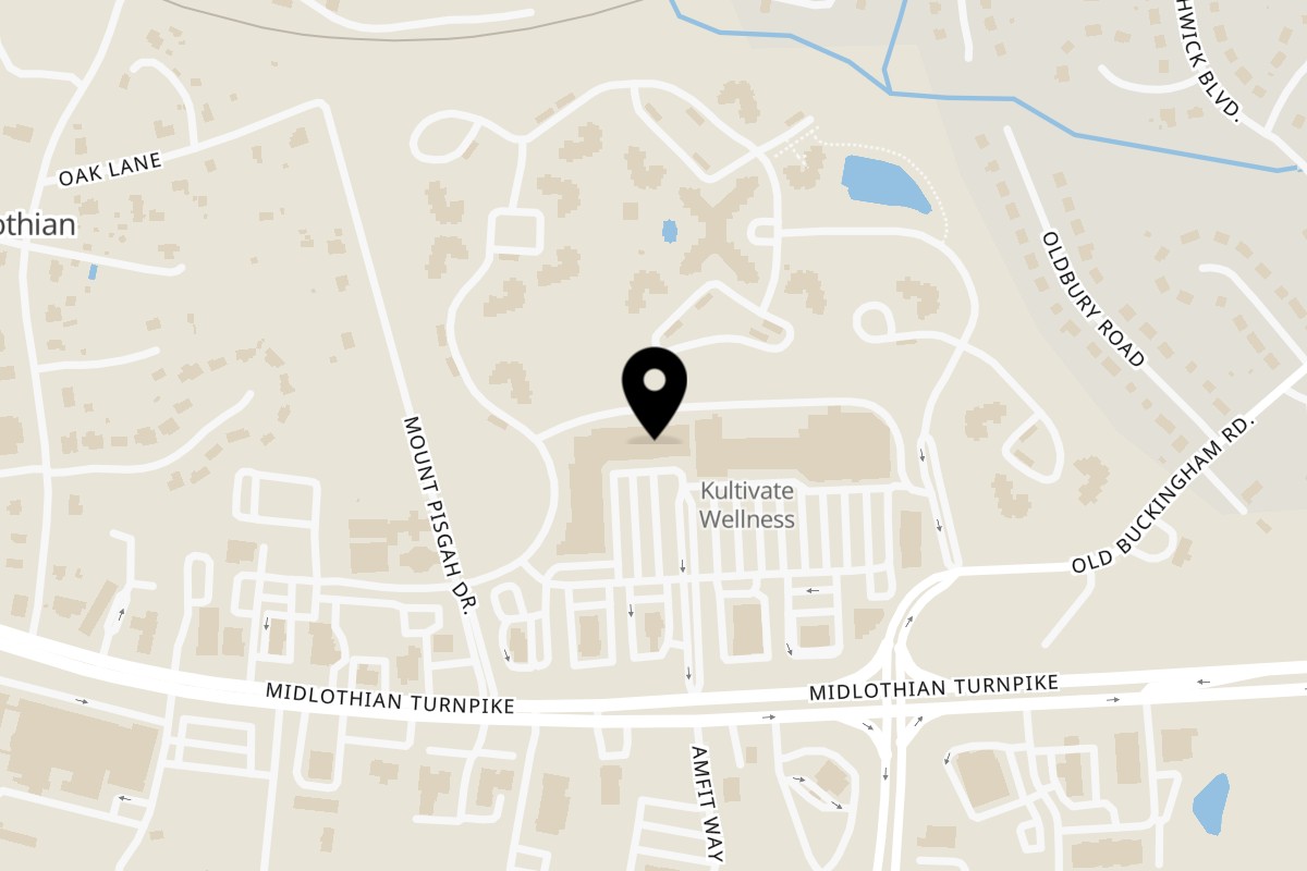 Map showing the location of Kabuto Japanese House of Steaks and Sushi on 13158 Midlothian Turnpike in Midlothian